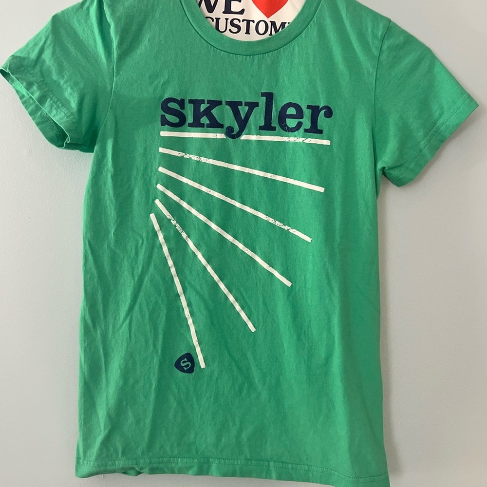 Skyler guitar pick shirt 🎸